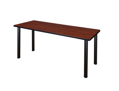 Image showing  Kee Training Seminar Table, 66 in. x 24 in., Black
