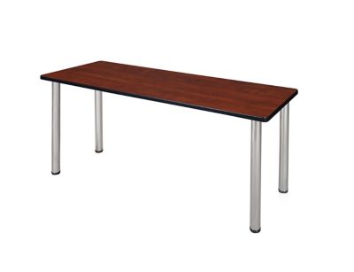 Image showing  Kee Training Seminar Table, 66 in. x 24 in., Chrome
