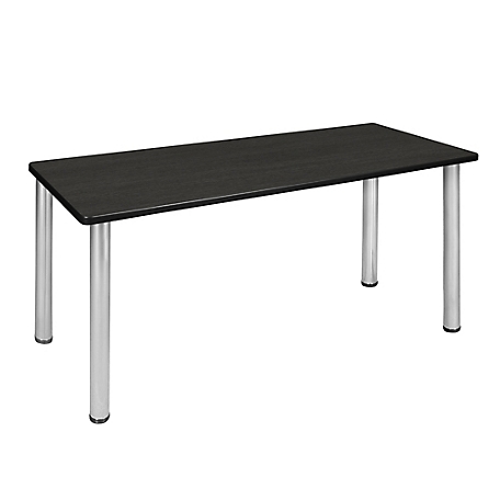 Regency Kee 72 x 24 in. Training Seminar Table with Chrome Legs