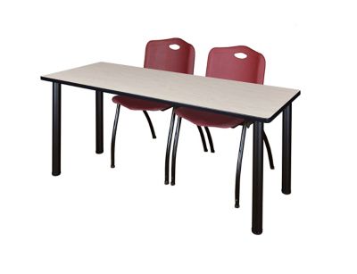 Product color Maple/Black/Burgundy