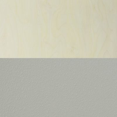 Image showing  Kee Training Table with 2 Zeng Chairs, 60 in. x 24 in., Chrome/Gray