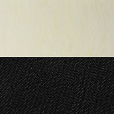 Image showing  Kee Training Table with 2 Cadence Nesting Chairs, 72 in. x 24 in., Black