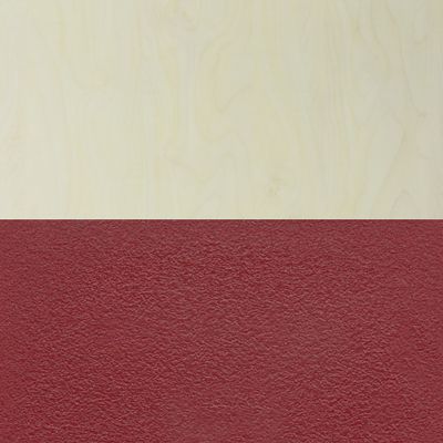 Image showing  Kee Training Table with 2 M Stack Chairs, 72 in. x 24 in., Black/Burgundy