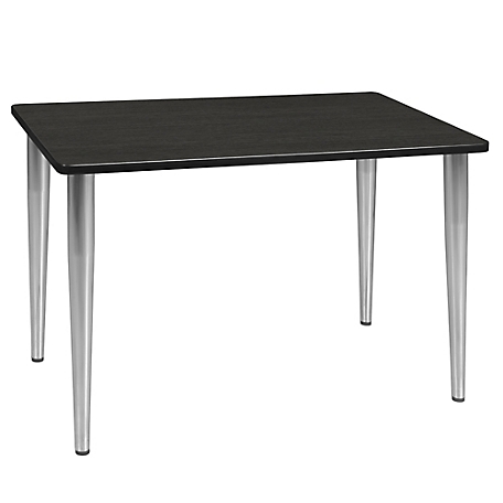 Regency Kahlo 42 x 24 in. Training Seminar Table, Chrome Tapered Legs