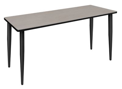 Regency Kahlo 60 x 24 in. Training Seminar Table, Black Tapered Legs