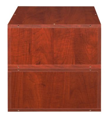 Image showing  Cubo Half-Size Stackable Bookshelf Storage Organization Cubes, 2-Pack