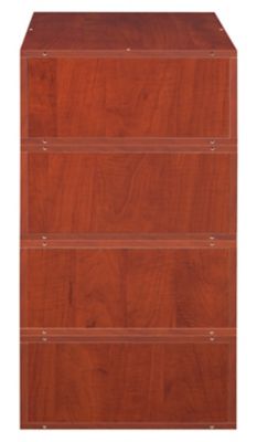 Image showing  Cubo Half-Size Stackable Bookshelf Storage Organization Cubes, 4-Pack