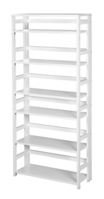 Niche Regency Flip Flop Wide Folding Bookcase, 67 x 30in.