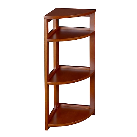 Niche Regency Flip Flop Corner Folding Bookcase, 34 x 12in.