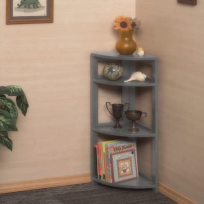 Image showing  Regency 3-Shelf Flip Flop Corner Folding Bookcase