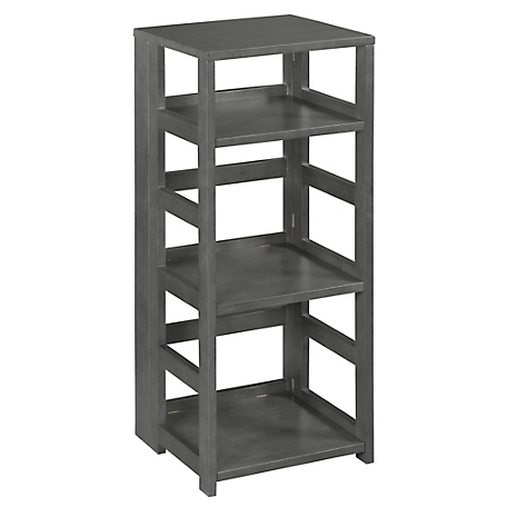 Niche Regency Flip Flop Square Folding Bookcase, 34 x 12 in.