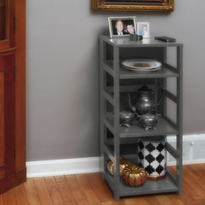 Image showing  Regency 3-Shelf Flip Flop Square Folding Bookcase