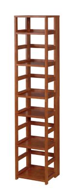 Niche Regency 6-Shelf Flip Flop Square Folding Bookcase