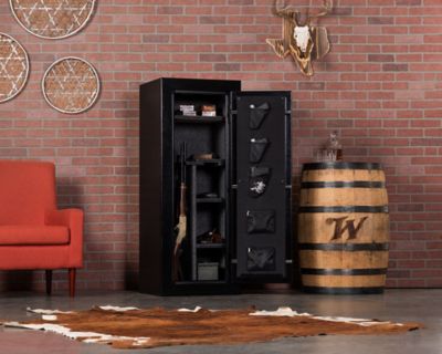 Image showing  20 Long Gun 14.2 cu. ft. Electronic Lock Gun Safe, 30 Min. Fire Rating, Black