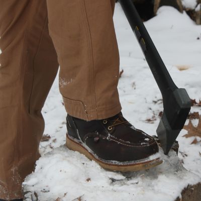Image showing 5 th Thorogood Men's Moc Toe Waterproof Boots, 8 in.