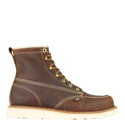 Thorogood Moc Safety Toe Wedge Boots, 6 in.