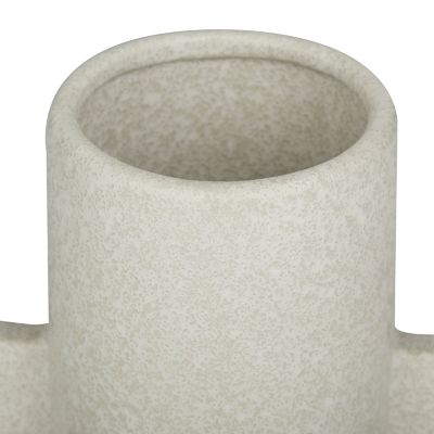 Image showing  Ceramic Modern Vase, White