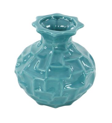 Image showing  Ceramic Monochromatic Modern Vase Set, 3 pc.