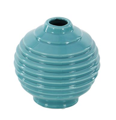 Image showing  Ceramic Monochromatic Modern Vase Set, 3 pc.