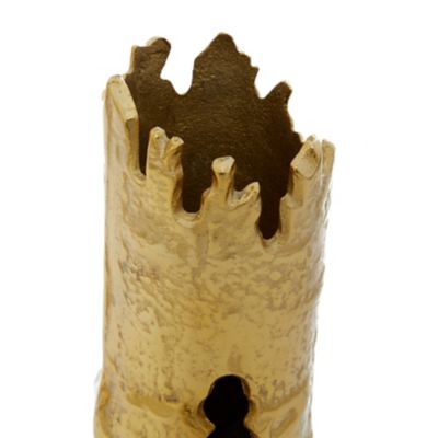 Image showing  Aluminum Contemporary Vase Set, Gold, 2 pc.