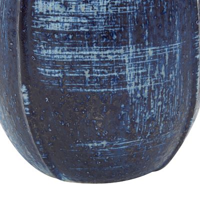 Image showing  Ceramic Contemporary Vase, 17 in., Blue