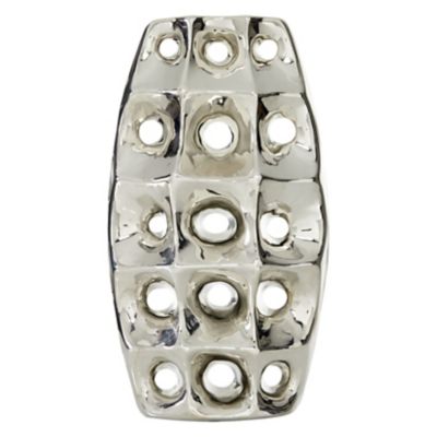 Image showing  Ceramic Modern Vase, Silver