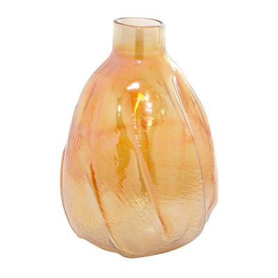 Image showing  Gold Glass Contemporary Vase