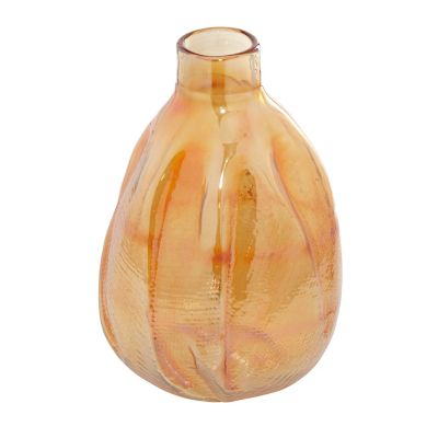 Image showing  Gold Glass Contemporary Vase
