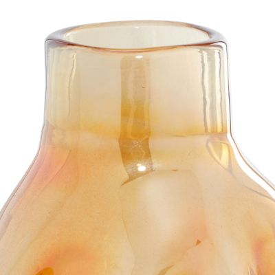 Image showing  Gold Glass Contemporary Vase