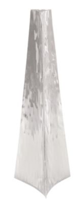 Image showing 1 th Harper & Willow Silver Stainless Steel Industrial Vase