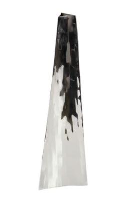Image showing 3 th Harper & Willow Silver Stainless Steel Industrial Vase