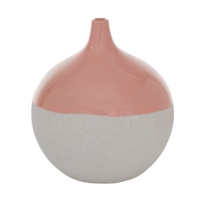 Image showing  Pink Ceramic Modern Vase