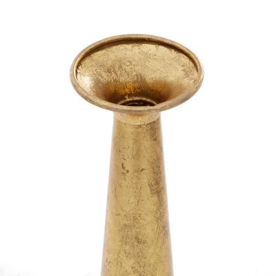 Image showing  Metal Coastal Vase Set, Blue, 3 pc.