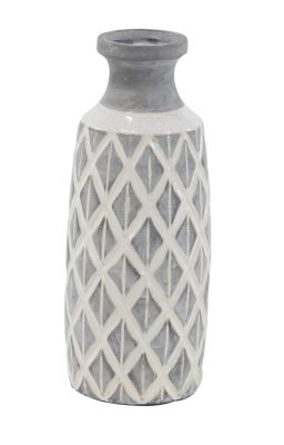 Image showing  Ceramic Coastal Vase, 13 in.