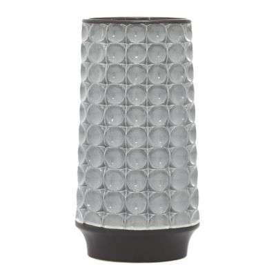 Image showing  Silver Ceramic Vintage Vase