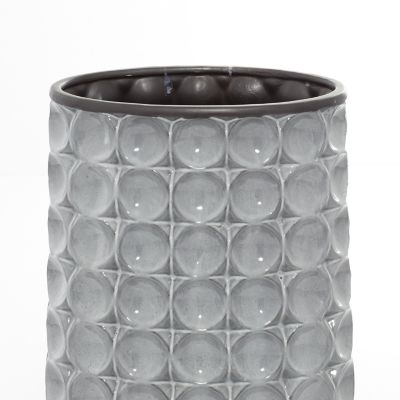 Image showing  Silver Ceramic Vintage Vase