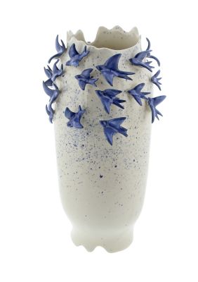 Image showing  White Ceramic Coastal Vase