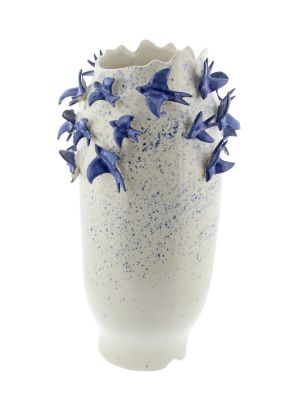 Image showing  White Ceramic Coastal Vase