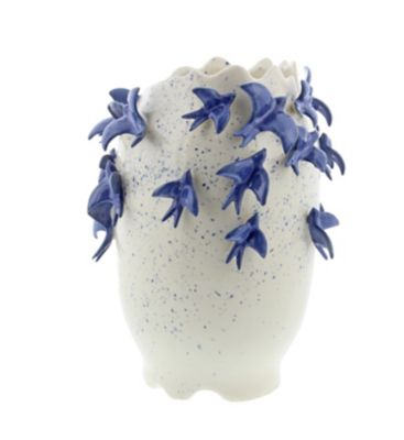 Image showing  White Ceramic Coastal Vase
