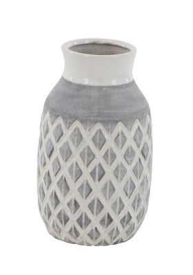 Image showing  Ceramic Coastal Vase, 13 in.
