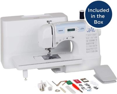 Image showing 6 th Brother Computerized Sewing Machine, XR9550