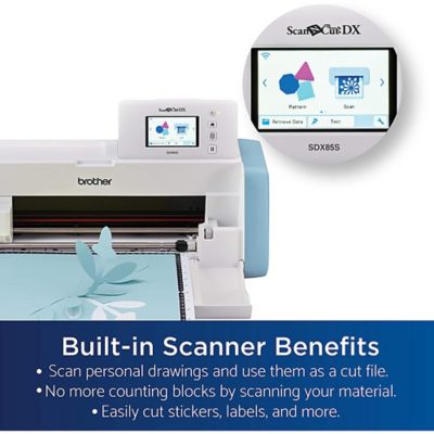 Image showing  ScanNCut DX Cutting Machine, Sky Blue