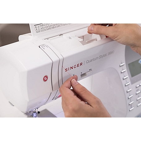 Singer 9960 - IMPORTED Sewing Machine, White : : Home & Kitchen