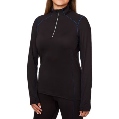 Hot Chillys Women's Clima-Tek Zip-T, HC5610