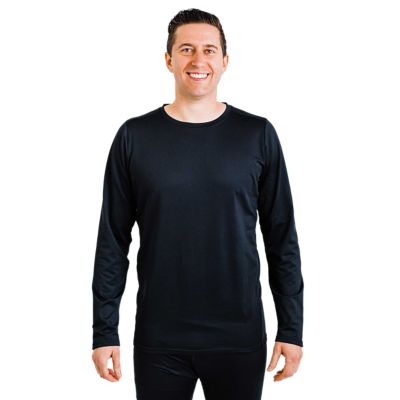 Polarmax Men's Crew Micro Fleece Base Layer Shirt