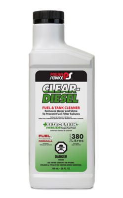 Power Service Clear Diesel Fuel and Tank Cleaner, 26 oz.