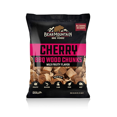 Bear Mountain BBQ Wood Chunks - Cherry