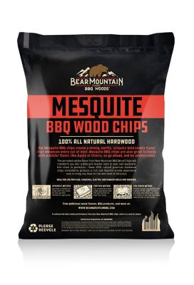 Image showing  Mesquite Flavor BBQ Wood Chips, 2 lb.