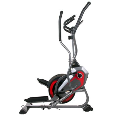 Body Flex Sports Power 2-in-1 Elliptical Machine and Stepper Trainer with Curve-Crank Technology