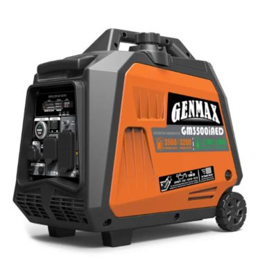 GENMAX 3,500/3,200-Watt Dual-Fuel Inverter Generator, Electric Start, Super Quiet 145cc Engine